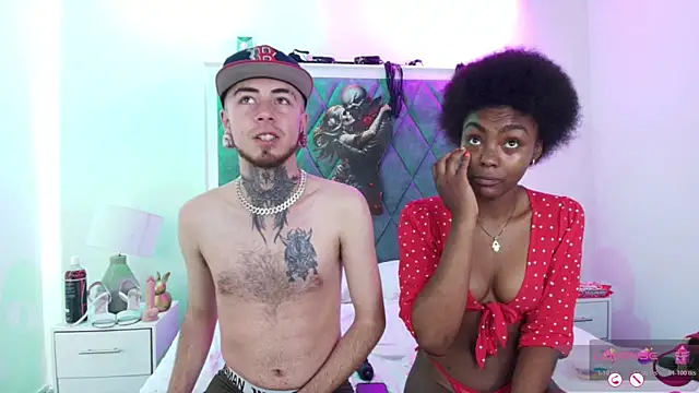 Snapshot of Asha_zuri_and_adam chatting on 11.03.25 Asha zuri and adam online show from 11.03.25