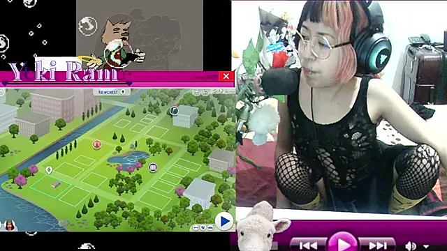 Snapshot of YukiRam chatting on 01.07.26 YukiRam online show from 01.07.26