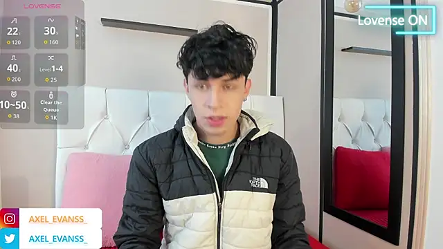 Axel  Evans online show from 09.26.25