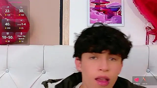 Axel  Evans online show from 03.10.26