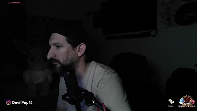 DevilPup75  online show from 01.15.26