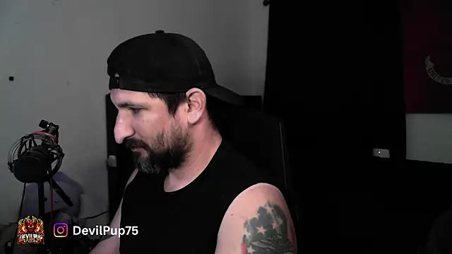 DevilPup75  online show from 07.28.26