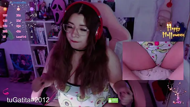 Pink girl0n online show from 10.21.25