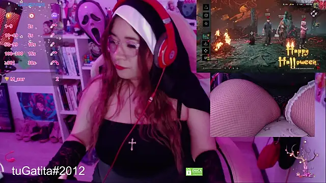 Pink girl0n online show from 10.26.25