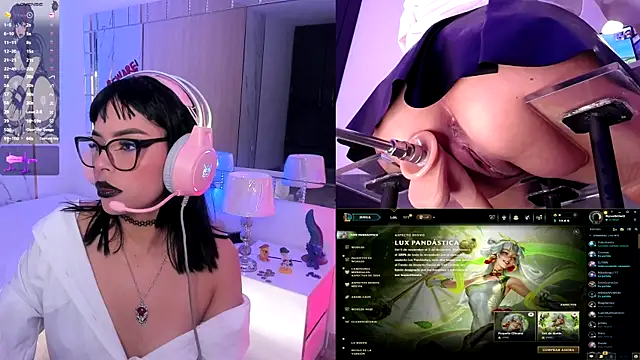 Snapshot of Nyveth chatting on 11.15.25 Nyveth online show from 11.15.25