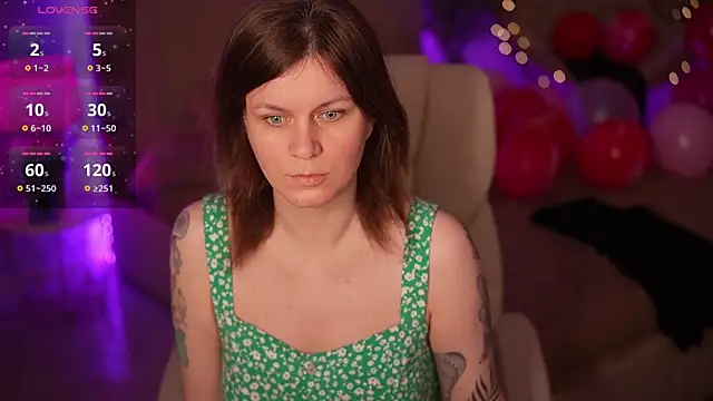 TinaMelt online show from 02.08.26