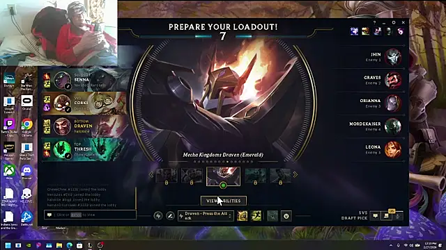 Snapshot of dandonn chatting on 02.27.26 dandonn online show from 02.27.26