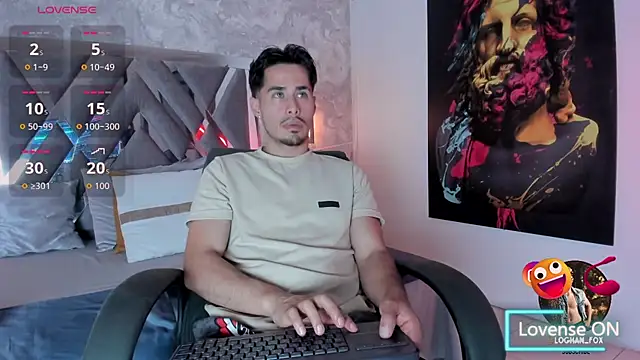 Snapshot of loghan_fox chatting on 10.10.25 loghan fox online show from 10.10.25