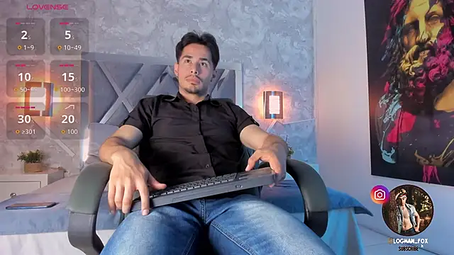 Snapshot of loghan_fox chatting on 10.11.25 loghan fox online show from 10.11.25