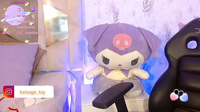 Snapshot of kaisage_tay chatting on 10.25.25 kaisage tay online show from 10.25.25