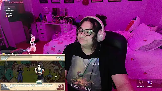 Snapshot of chericheesecake chatting on 10.04.25 chericheesecake online show from 10.04.25