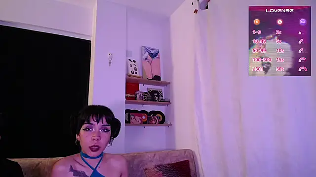 dark  nymph online show from 04.24.26