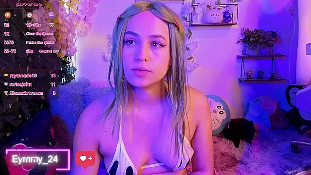 Snapshot of Eymmy_24 chatting on 03.14.26 Eymmy 24 online show from 03.14.26