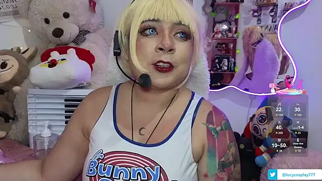 Lucycosplay777 online show from 03.22.26