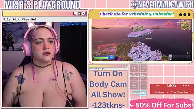 nevermakeawish online show from 05.02.26