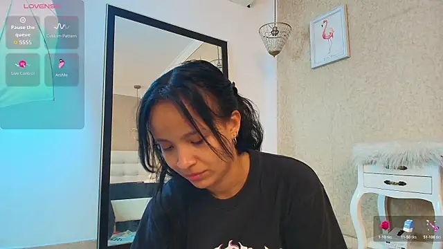 Snapshot of Miladiosa chatting on 12.05.25 Miladiosa online show from 12.05.25