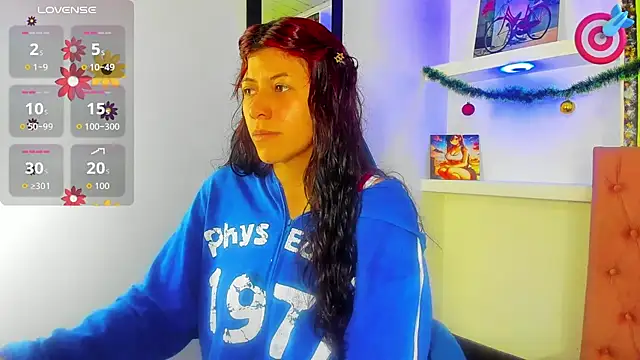 Snapshot of Raven_Rouge_ chatting on 12.19.25 Raven Rouge online show from 12.19.25