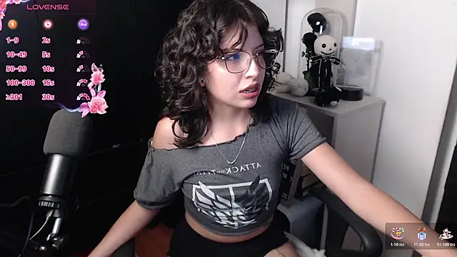 Snapshot of BiiHoney chatting on 07.30.26 BiiHoney online show from 07.30.26