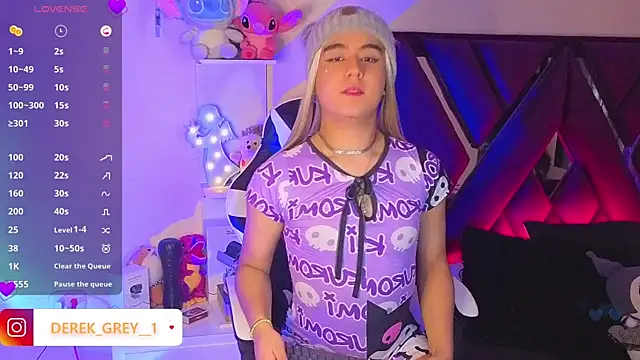 derek greyy  online show from 10.08.25