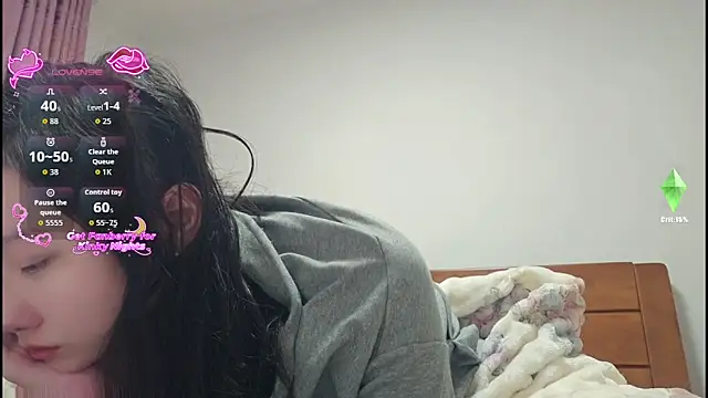 Snapshot of Eulalia-A chatting on 12.15.25 Eulalia-A online show from 12.15.25