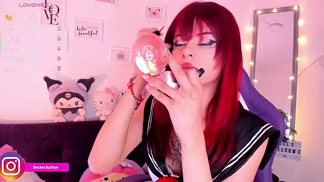 Snapshot of Kathybecker chatting on 09.27.25 Kathybecker online show from 09.27.25