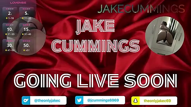 Snapshot of jakecummings69 chatting on 07.27.26 jakecummings69 online show from 07.27.26