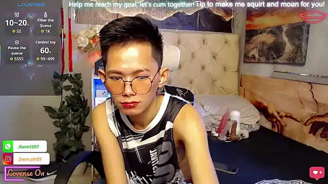 Skinny CumLoader69 online show from 10.24.25