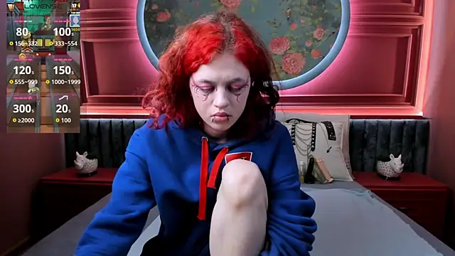 NoelleGothicShadow online show from 11.13.25