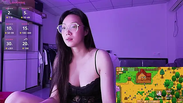 Snapshot of Linbaibai chatting on 09.25.25 Linbaibai online show from 09.25.25