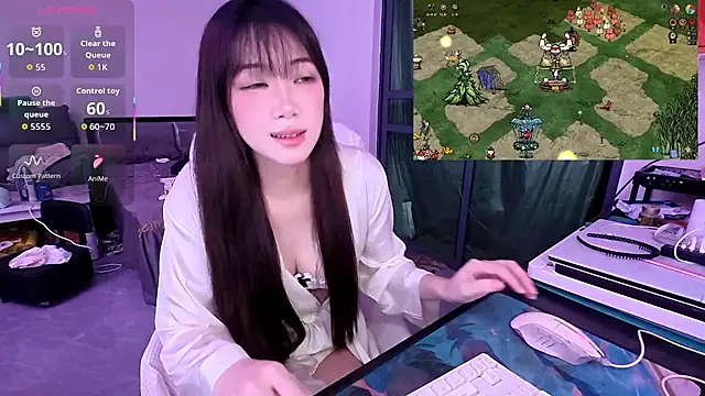 Snapshot of Linbaibai chatting on 11.05.25 Linbaibai online show from 11.05.25