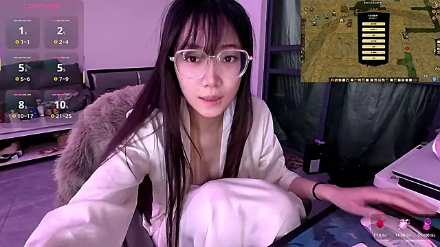 Snapshot of Linbaibai chatting on 11.15.25 Linbaibai online show from 11.15.25