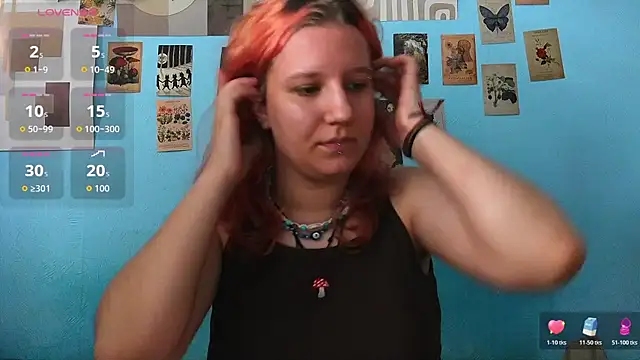 Hailey Foxy online show from 07.25.26