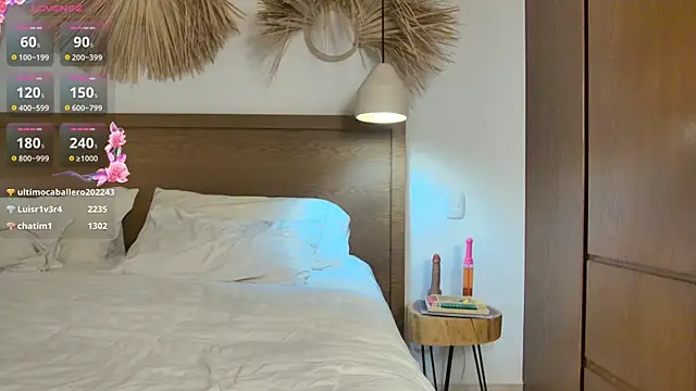 Snapshot of LunarAngel_ chatting on 11.25.25 LunarAngel online show from 11.25.25