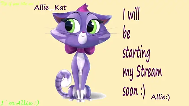 Allie Kat online show from 05.24.26
