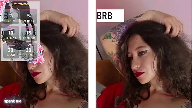 Snapshot of Roshhell1 chatting on 11.05.25 Roshhell1 online show from 11.05.25