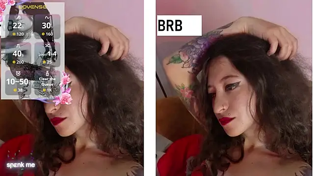 Snapshot of Roshhell1 chatting on 11.06.25 Roshhell1 online show from 11.06.25