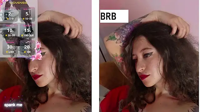 Snapshot of Roshhell1 chatting on 11.15.25 Roshhell1 online show from 11.15.25