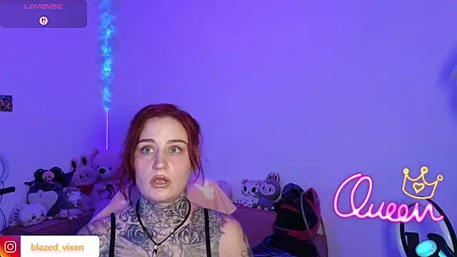 Snapshot of blazed_vixen chatting on 02.22.26 blazed vixen online show from 02.22.26