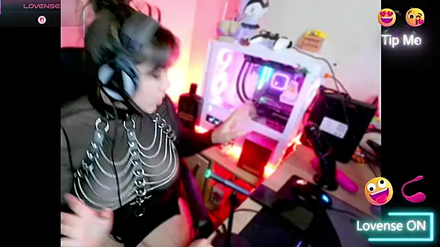 Snapshot of PinkDenial chatting on 11.25.25 PinkDenial online show from 11.25.25