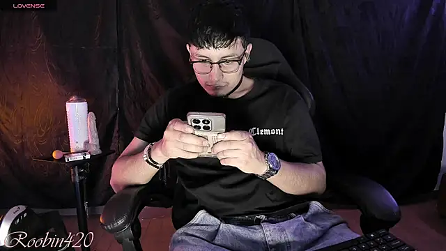 Roobin420 online show from 07.08.26