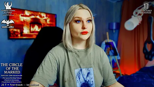 Snapshot of Wounded_Goddess_ chatting on 02.08.26 Wounded Goddess online show from 02.08.26