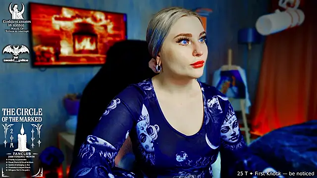 Snapshot of Wounded_Goddess_ chatting on 02.11.26 Wounded Goddess online show from 02.11.26