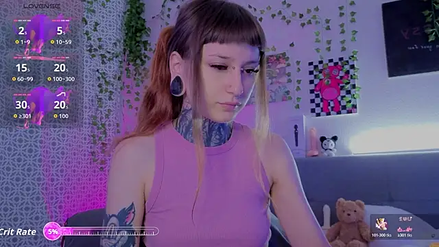 LilithPoison online show from 07.10.26
