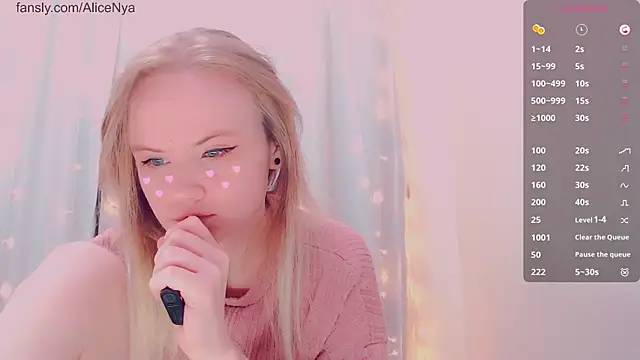 AliceNya cute online show from 01.12.26