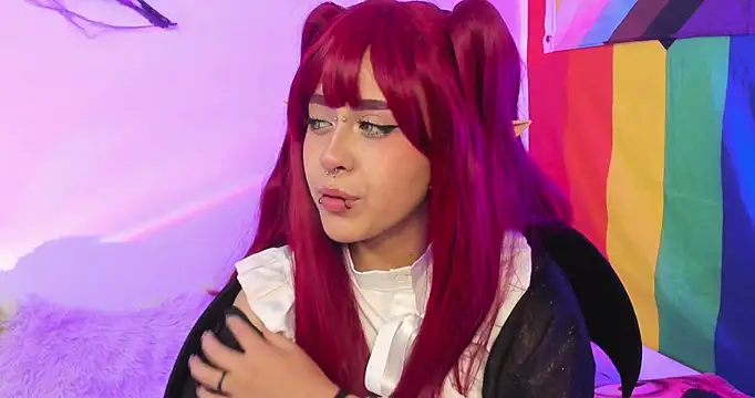 Snapshot of NekoWaifu chatting on 10.10.25 NekoWaifu online show from 10.10.25