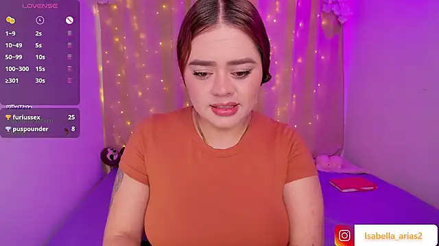 isabella arias2 online show from 02.02.26