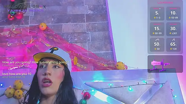 tahhlia rouge online show from 11.14.25