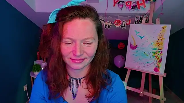 Snapshot of AuroraBorealis__ chatting on 11.02.25 AuroraBorealis online show from 11.02.25