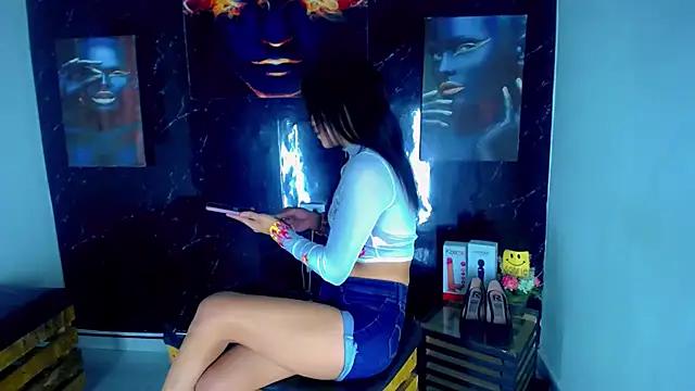 party girl skiny online show from 07.17.26