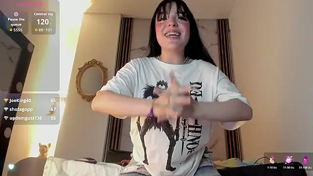 bubble  angel   online show from 05.11.26